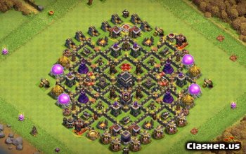 CoC Town Hall 9 Base Layouts & Maps - Copy Links Here #14584
