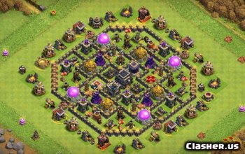 Top CoC Town Hall 9 Base Layouts: Farming & Trophy Maps #14599