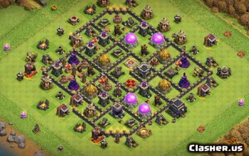 Town Hall 9 Base Layouts for CoC: Farming & Trophy Maps #14631