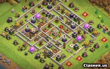 CoC Base Layouts: TH11 Home, War & Trophy Maps #14688