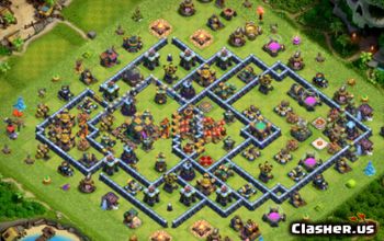 CoC Town Hall 14 Base Layouts: War, Trophy & Home Maps #14828