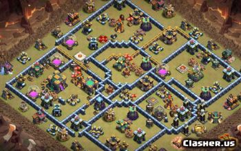 Top CoC Town Hall 14 Base Layouts: Farming, War, Trophy #14835