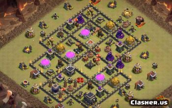 Top CoC Town Hall 9 Base Layouts: War, Trophy & More! #14838