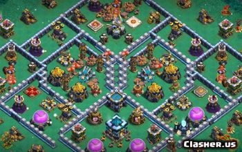 Top Town Hall 13 CoC Base Layouts & Maps | Copy Now! #14867