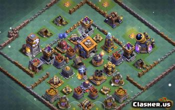 CoC Builder Hall 9 Base Layouts: Farming & Trophy Maps #14878