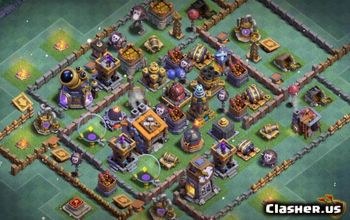 CoC Builder Hall 9 Base Layouts: Farming & Trophy Maps #14882