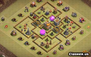 CoC Town Hall 7 Base Layouts: War, Farming & Trophy Maps #14900