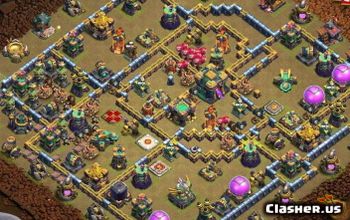CoC Town Hall 14 Base Layouts: War, Trophy & More Maps #14906