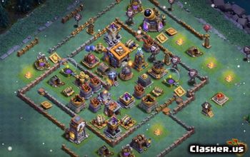 CoC Builder Hall 9 Base Layouts: Farming & Trophy Maps #14918