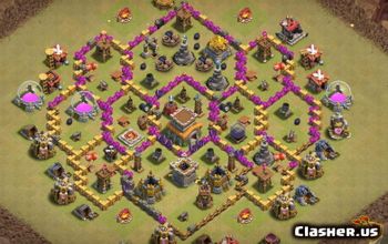 Town Hall 8 CoC Base Layouts: Home, Trophy & War Maps #14936
