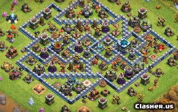 Top CoC Town Hall 13 Base Layouts & Maps for Success #14948