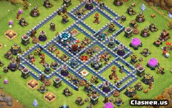 CoC Town Hall 13 Base Layouts: Trophy, War & Home Maps #15006