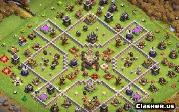 CoC Town Hall 11 Base Layouts: Trophy, War, & Farming Maps #15026