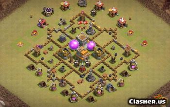 CoC Town Hall 7 Base Layouts: Trophy, War & Farming Maps #15098