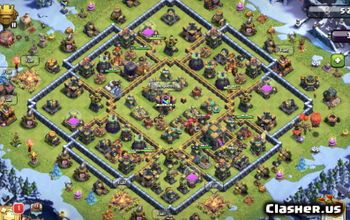 CoC Town Hall 14 Base Layouts: Maps for War & Home Village #15220