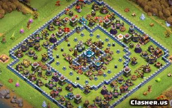 Top Clash of Clans Town Hall 13 Base Layouts & Maps #15290