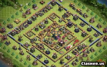 CoC Town Hall 14 Base Layouts: Maps for War & Farming #15308
