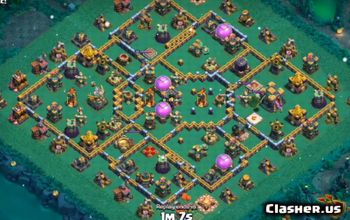 CoC Town Hall 14 Base Layouts & Maps - Trophy & War Bases #15362