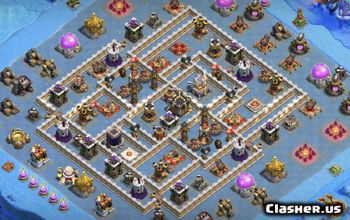 Top Clash of Clans Town Hall 11 Base Layouts & Maps #15386