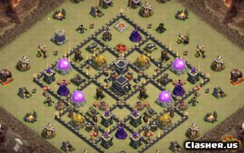 CoC Town Hall 9 Base Layouts: War, Farming & More #15404