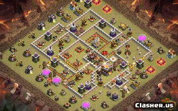 CoC Town Hall 11 Base Layouts: Home, Trophy & War Maps #15440