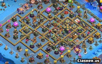 CoC Town Hall 14 Base Layouts: Home, War & Trophy Maps #15558