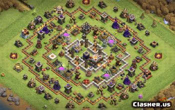 CoC Town Hall 11 Base Layouts: Farming & Trophy Maps #15560