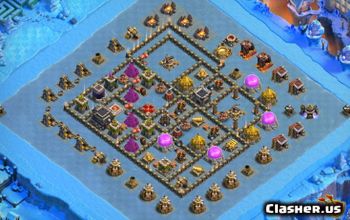 CoC Town Hall 9 Base Layouts: Home, War & Trophy Maps #15578