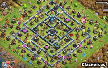 Top Town Hall 13 Base Layouts for CoC: War & Trophy Maps #15632