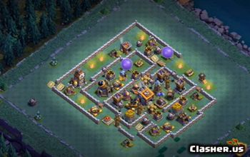 CoC Builder Hall 9 Base Layouts: Farming & Trophy Maps #15718