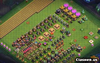 CoC Town Hall 14 Base Layouts & Maps | Copy & Progress #15800