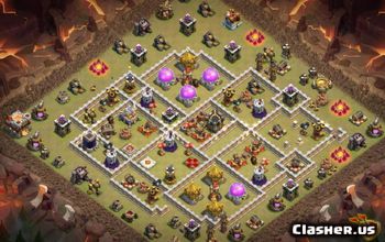 CoC Town Hall 11 Base Layouts: Home, War & Maps #15812