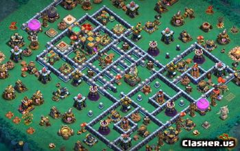 CoC Town Hall 14 Base Layouts & Maps - Copy Now! #15874