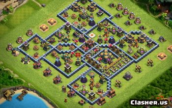 CoC Town Hall 14 Base Layouts: Trophy, War & Home Village #15880