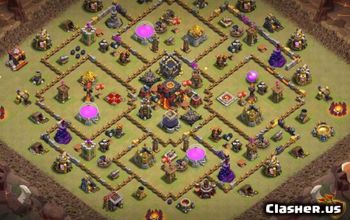CoC Town Hall 10 Layouts: War, Farming & Trophy Bases #15950