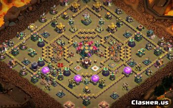 CoC Town Hall 14 Base Layouts: War, Trophy & Farming Maps #15996