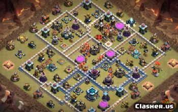 CoC Town Hall 13 Base Layouts: War, Farming & Trophy Maps #16022