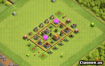Best CoC Town Hall 5 Base Layouts & Maps for War & Trophies #16053