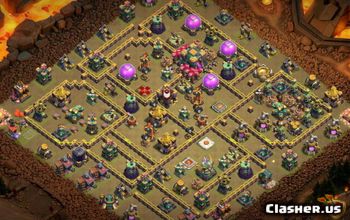CoC Town Hall 14 Base Layouts: Home, Trophy & War Maps #16107