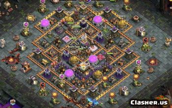CoC Town Hall 11 Base Layouts: Farming, War & Trophy Maps #16123