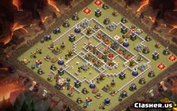CoC Town Hall 11 Base Layouts: War, Trophy & Home Maps #16227