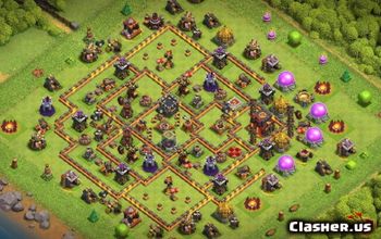 CoC Town Hall 10 Base Layouts & Maps: Home & War Bases #16325