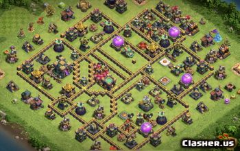 CoC Town Hall 14 Base Layouts: Home, War & Trophy Maps #16401