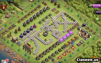 CoC Town Hall 11 Base Layouts & Maps - Funny & Progress #16493
