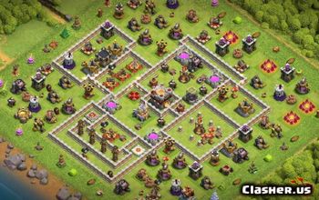 CoC Town Hall 11 Base Layouts: War, Trophy & Home Maps #16527