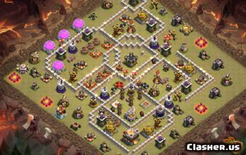 CoC Town Hall 11 Base Layouts: Home, War & Maps #16617