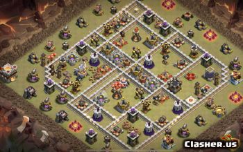 CoC Town Hall 11 Base Layouts: Home, War & Maps #16619