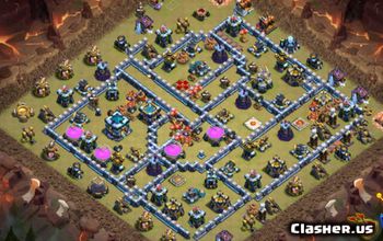 Town Hall 13 - CoC Base Maps Links - Clash of Clans | Clasher.us