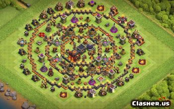 Top CoC Town Hall 10 Base Layouts: Farming & Trophy Maps #16787