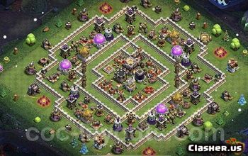 CoC Town Hall 11 Base Layouts: Trophy, Farming & War Maps #16941